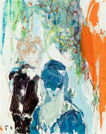 Painting, Elham Etemadi, Turn Your Head, 2020, 26728