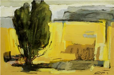 Painting, Ahmad Vakili, Yellow Tree, , 33966