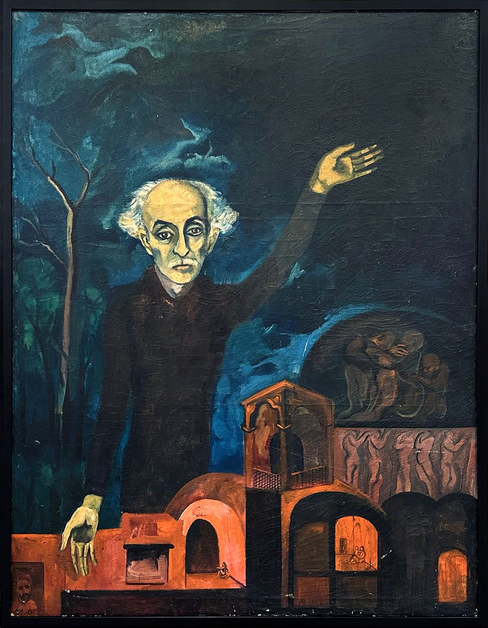Hannibal Alkhas, Portrait of Nima, 1973