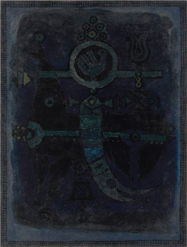 Painting, Mansour Ghandriz, Untitled, 1960, 13388