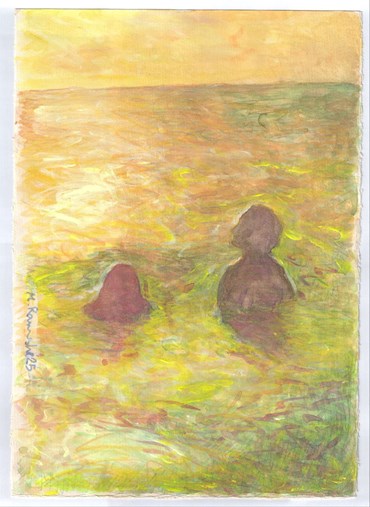 Painting, Mohammad Ramshe, Untitled, 2025, 80103