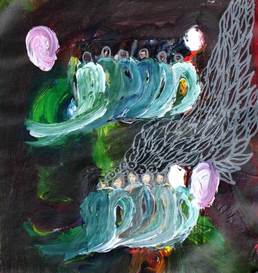 Painting, Nastaran Safaei, What I Figured out Through the New, 2014, 77894