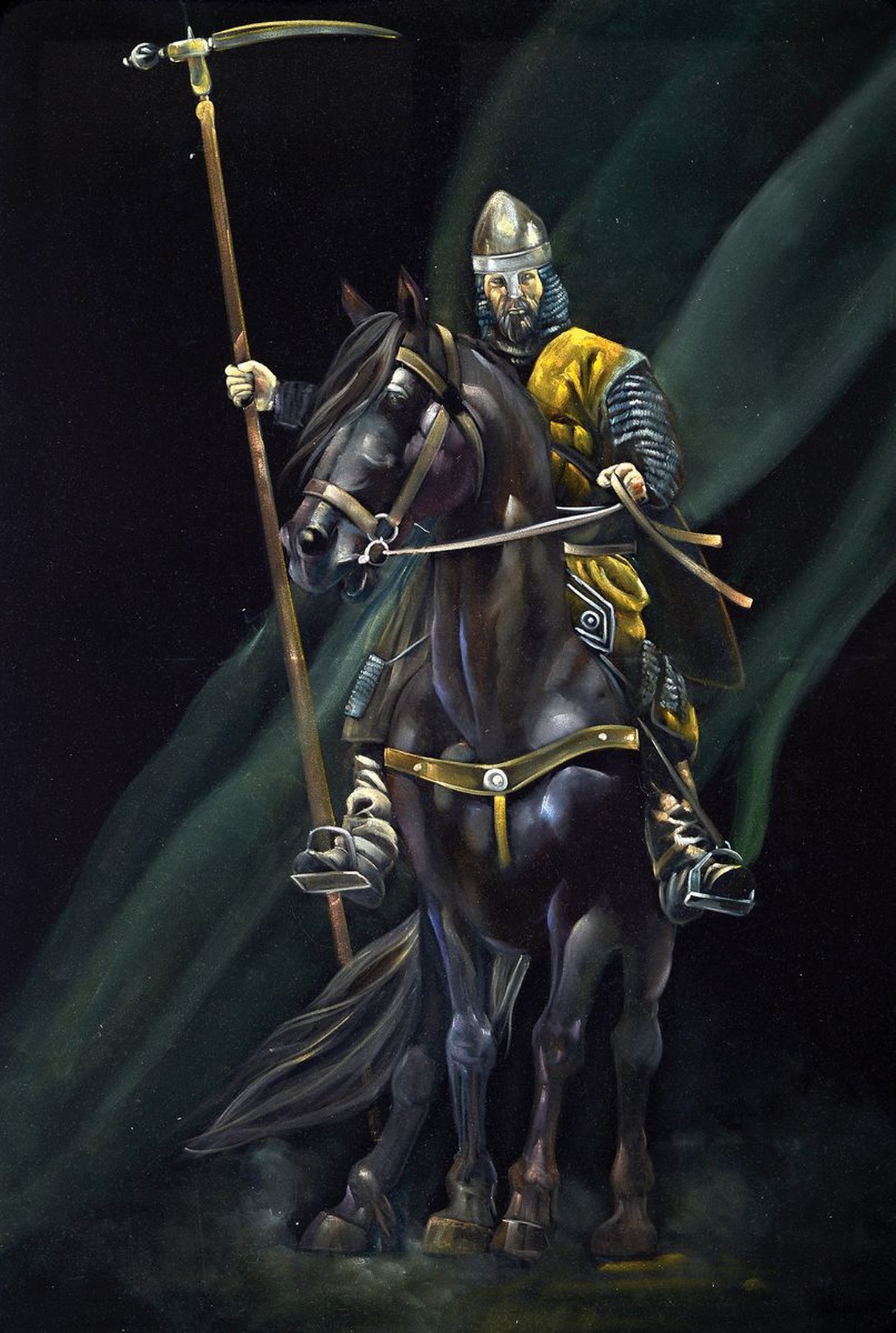 Parinaz Bajalanlou, Horseman in Armor, 0