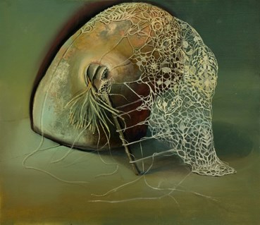 Painting, Nasim Davari, Half-Life Nature, 2023, 75432