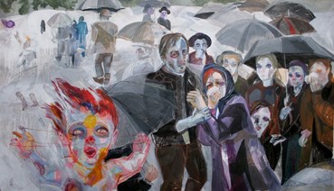 Painting, Golnar Tabibzadeh, Relief, 2008, 73467