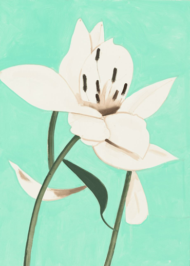 , Alex Katz, Lilies 8, 2025, 80387