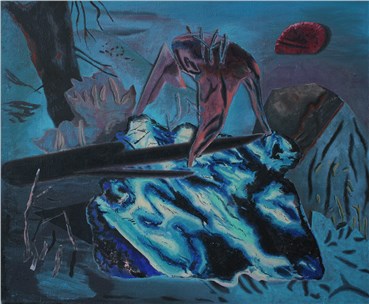 Painting, Ghazal Khatibi, The Paradise of Eternal Shadows, 2021, 37398