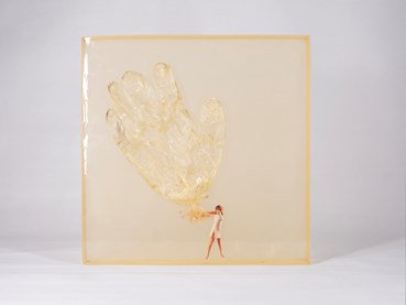 Mixed media, Farzaneh Ghadyanloo, Sculpted Vulnerability, 2024, 79279