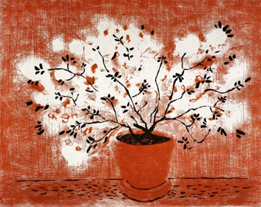 , David Hockney, Red Wire Plant, 1998, 81120