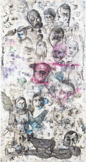 Painting, Shahram Karimi, Untitled, 2023, 77217