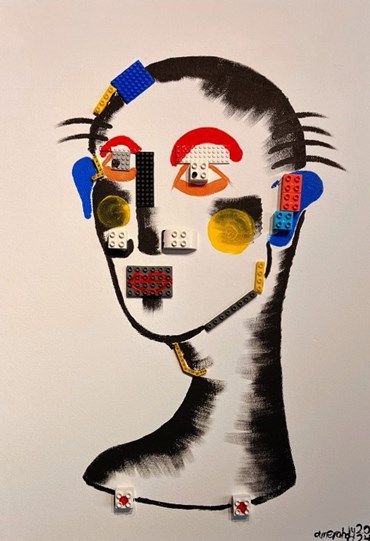 , Amirmahdi Zahedy, Artist Portrait Clown Edition, , 69765