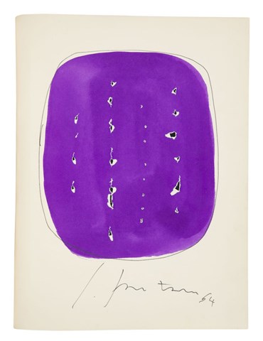 , Lucio Fontana, Untitled, 1964, 23044