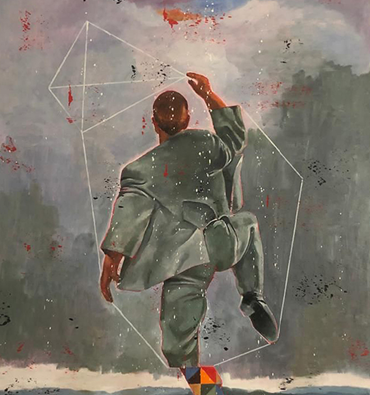 Painting, Nikzad Nodjoumi (Nicky), with the Cold Hand, 2023, 70474