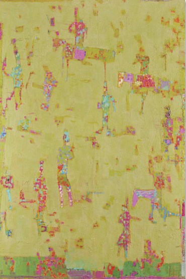 Painting, Reza Derakshani, Spring Hunt, 2014, 75899