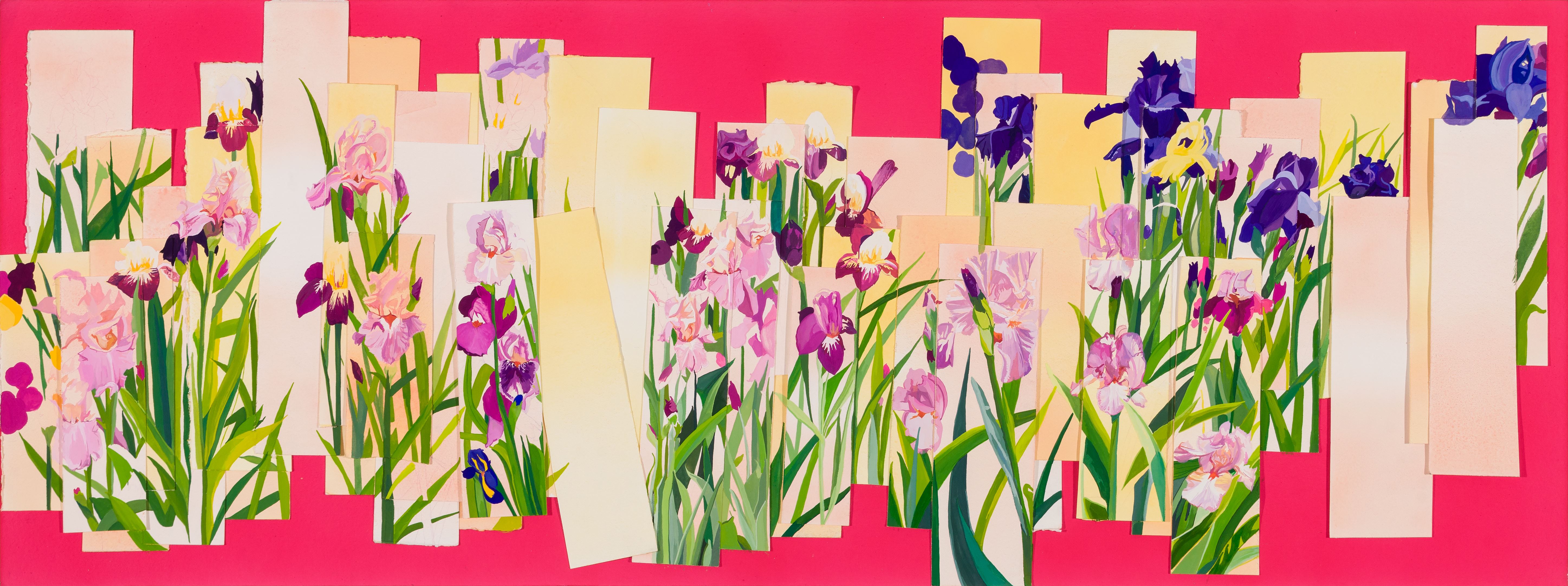 Mozhan Yaghoubi, Sunset, Before Blue Hour, 2023