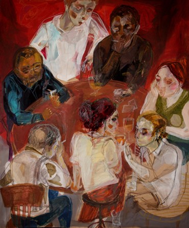 Painting, Golnar Tabibzadeh, The Cheat, 2008, 73472