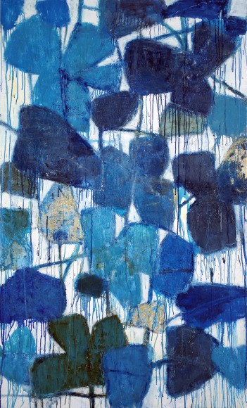 Reza Derakshani, Blue Rain Fig Day, 2025, 0