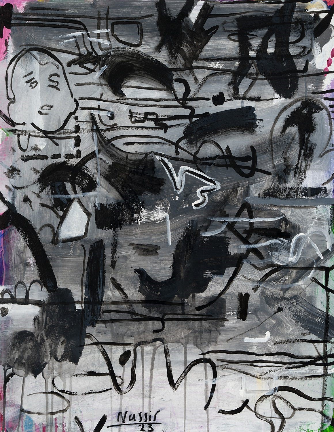 Ali Nassir, Untitled, 2023