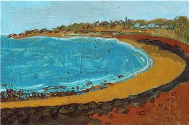 Painting, Sourena Zamani, Rainbow Beach 1, 2018, 26601