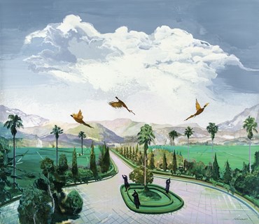 Painting, Mehdi Farhadian, Pheasant, 2013, 7054