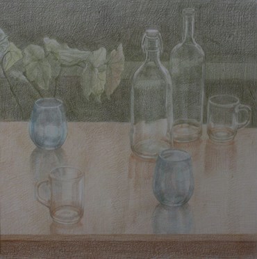 Neda Mirhosseini, Empty Bottles, 2022, 0