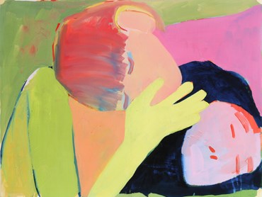 Painting, Kimia Ferdowsi Kline, Two Heads, 2017, 71207