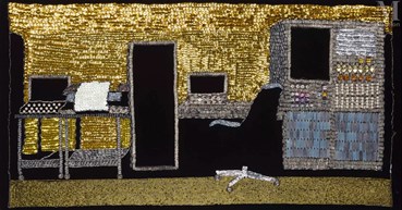 Mixed media, Farhad Moshiri, Control Room, 2004, 75910