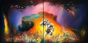 Painting, Nafiseh Emran, Untitled, 2024, 76019