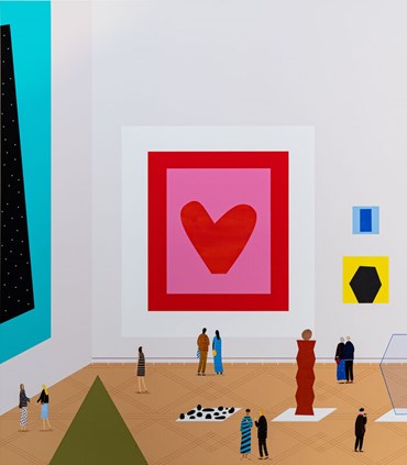 , Rose Blake, Heart Museum II, 2024, 77630