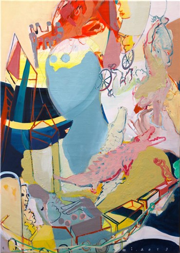 Painting, Elham Etemadi, Cycle de l’amour, 2019, 26729