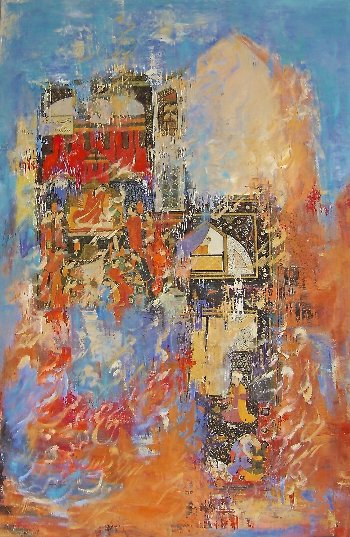 Nurieh Mozaffari, Éclats du temps II, 2015