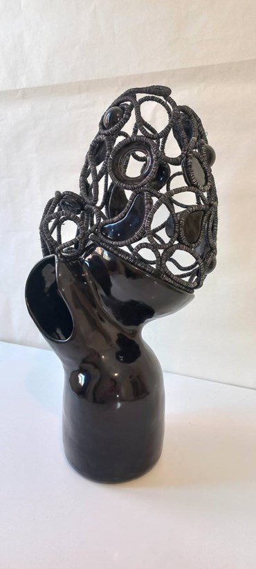 Mixed media, Mahshid Roshantabar, Overflowing, 2024, 76191