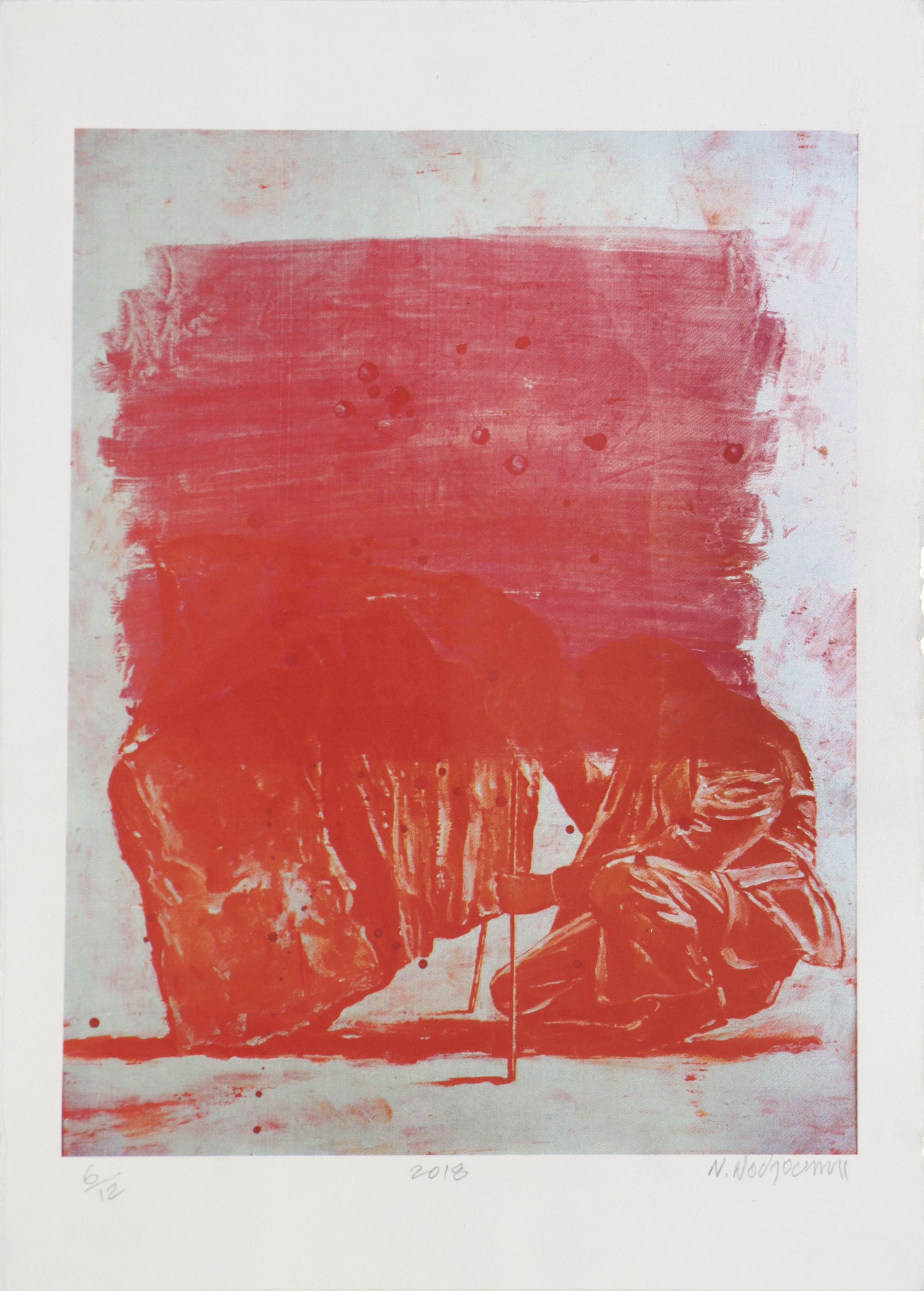 Nikzad Nodjoumi, Untitled, 2018