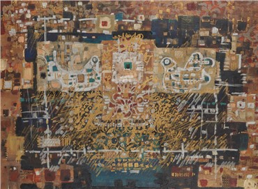 Painting, Jafar Rouhbakhsh, Untitled, 1990, 17143