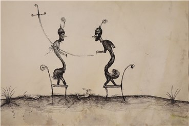 Drawing, Ardeshir Mohassess, Untitled, , 30332