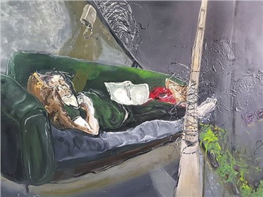 Painting, Tooloo Naseri, Untitled, 2018, 19584