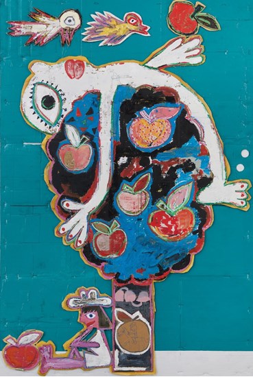 Painting, Hadi Falapishi, Tree of Desire, 2025, 80561