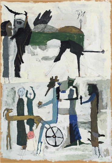 Works on paper, Parviz Tanavoli, Persepolis, 1960, 14884