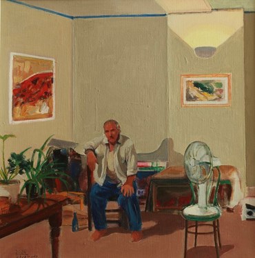 Vahid Beikverdi, The Artist and His Studio, 2024, 0