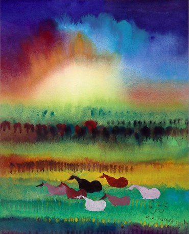 Painting, Mohammadali Taraghijah, Untitled, , 81521