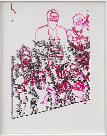 Works on paper, Mahmoud Bakhshi, Untitled 92-22, 2013, 5731