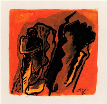 Painting, Ali Nassir, Untitled, 1993, 21550
