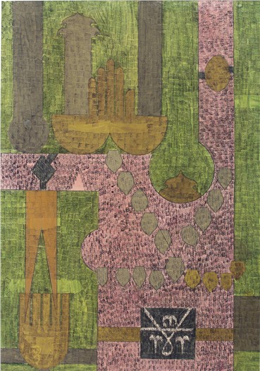 Painting, Faramarz Pilaram, Untitled (Composition 8), 1960, 8464