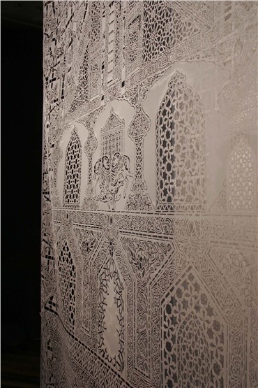 Installation, Afruz Amighi, 1001 Pages, 2008, 10480