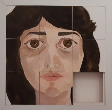 Others, Ahoo Maher, Self-Portrait Slide Puzzle, 2018, 61158