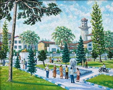 Painting, Naser Ramezani, Untitled, 2017, 77688