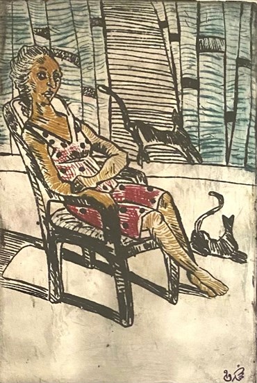 Printmaking, Nastaran Mirmohammad Sadegh, Untitled, 2011, 75630