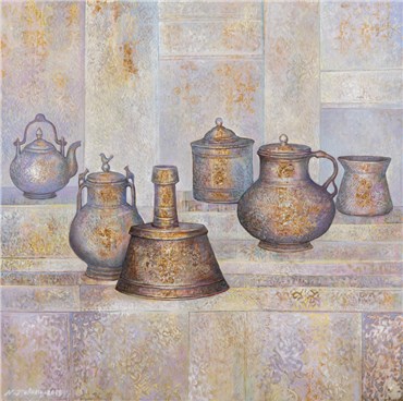 Painting, Nasser Palangi, Cultural Value, 2018, 22862