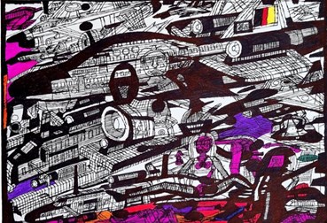 Painting, Kiyavash Danesh, Untitled, 2024, 77985