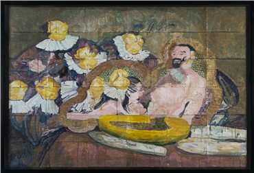 Painting, Mamali Shafahi, Occidental Icons, 2012, 7825